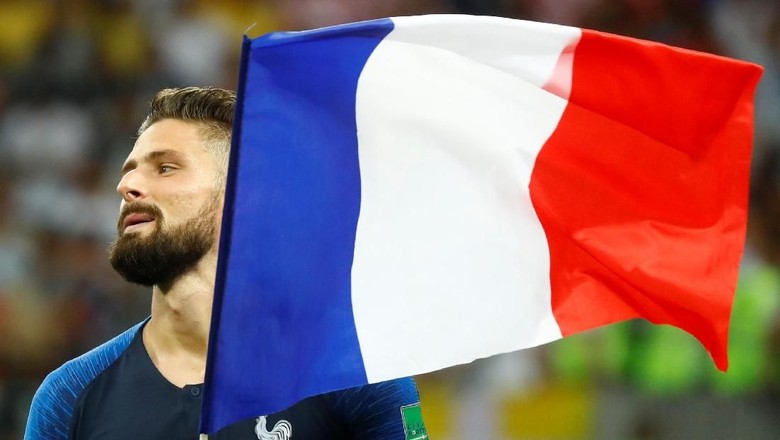 Giroud di Piala Dunia 2018: 0 Tendangan ke Gawang, 0 Gol, 1 Trofi