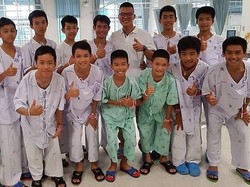 12 Remaja Akan Muncul Pertama Kali ke Publik, Thailand Menunggu