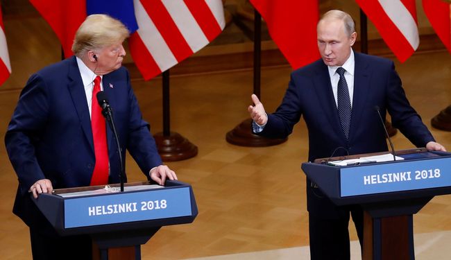 Berita Di Samping Trump, Putin Tegaskan Rusia Tak Intervensi Pilpres AS Jumat 19 April 2024