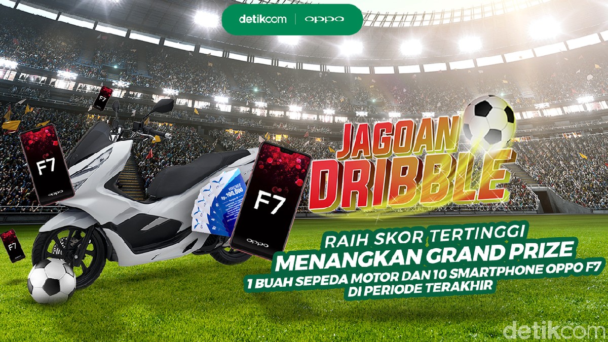 Ikuti game Jagoan Dribble dan raih kesempatan memenangkan motor dan smartphone (ist)