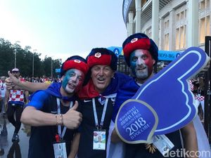 Kehebohan Fans Usai Final Piala Dunia 2018 Kehebohan Fans Usai Final Piala Dunia 2018