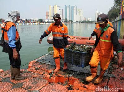 Bersih-bersih Danau Sunter Sambut Asian Games 2018