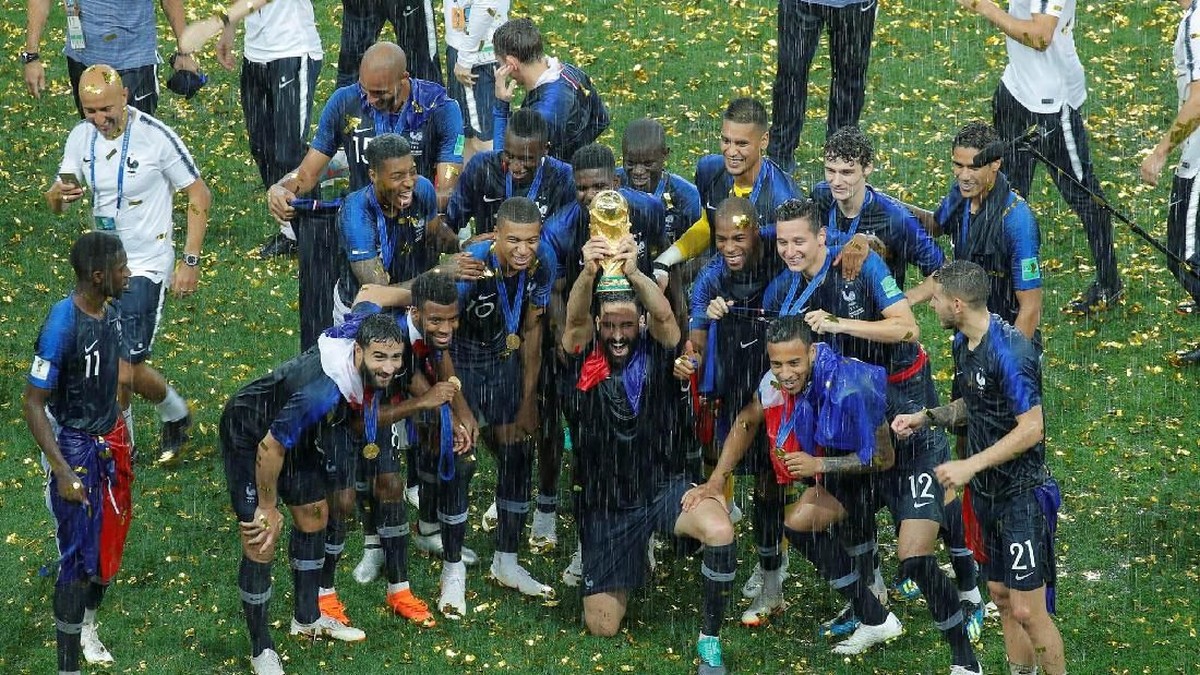 Prancis juara Piala Dunia 2018 (Foto: Reuters)