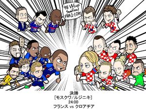 Unik! Perjalanan Piala Dunia 2018 versi Manga