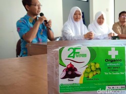 Ini Lho Tisu Basah Antiseptik Alami Bikinan Cah Kediri