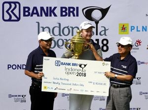 JK Hadiri BRI Indonesia Golf Open 2018