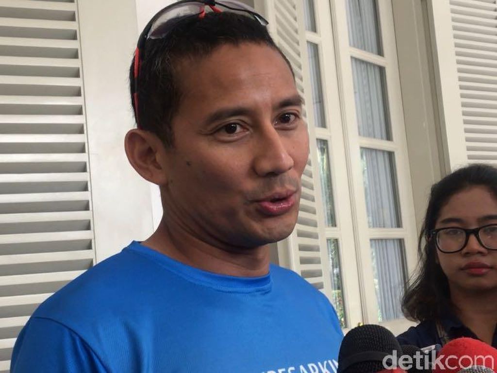 Jelang Asian Games 2018, Sandi: Jangan Baperin Kali Item, Kita Fokus Makanan Jelang Asian Games 2018, Sandi: Jangan Baperin Kali Item, Kita Fokus Makanan