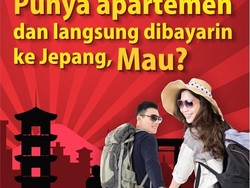 Punya Apartemen dan Langsung Dibayarin ke Jepang, Mau?