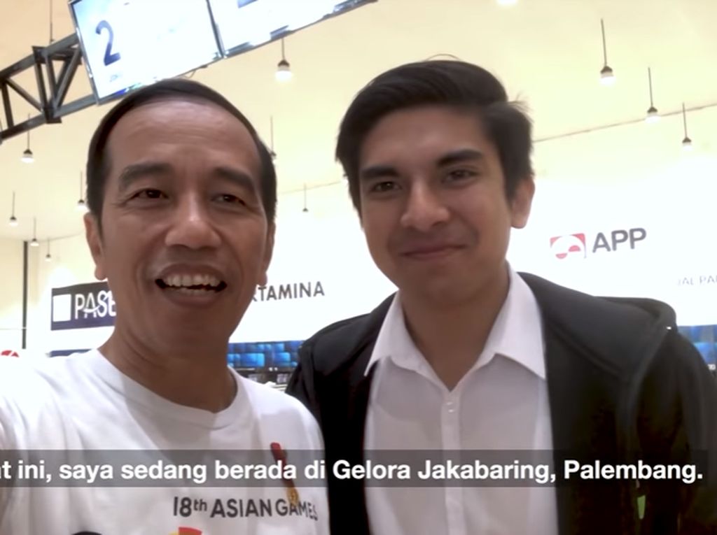 Diajak Jokowi Nge-vlog, Menpora Ganteng Malaysia: Bapak Idola Saya