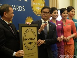 Masuk Top 10 Maskapai Terbaik Dunia, Ini Kata Dirut Garuda