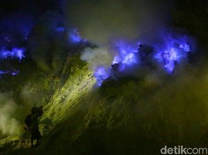 Dari Yogyakarta, Obor Asian Games Dibawa ke Kawah Ijen