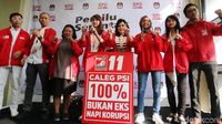 PSI Daftarkan Caleg 100 Persen Bukan Eks Napi Korupsi