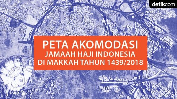 Peta Akomodasi Jemaah Haji