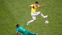 Juan Fernando Quintero. Playmaker Kolombia ini menjadi salah satu pemain yang menonjol di timnya pada Piala Dunia 2018. Pemain Porto itu kini dikait-kaitkan dengan Tottenham Hotspur. (Foto: David Gray/Reuters)