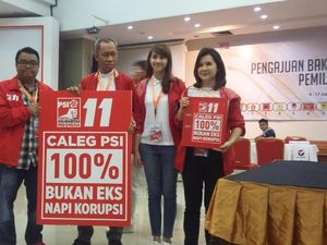 Grace Natalie Daftarkan 575 Bakal Caleg PSI ke KPU