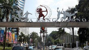 Sambut Asian Games, Pintu Gerbang SUGBK Dipercantik