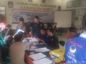 Hari Terakhir,  Baru NasDem yang Daftar ke KPU Garut