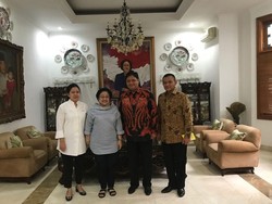Megawati-Airlangga Bahas Cawapres Jokowi, Begini Hasilnya