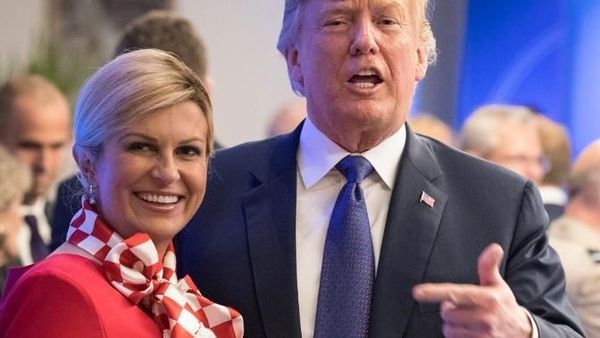 Aneka Gaya Presiden Kroasia Saat Bersama Para Pemimpin Dunia