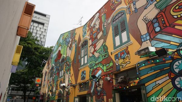 Foto-foto Instagrammable di Singapura, Kunjungi Spot Mural Ini