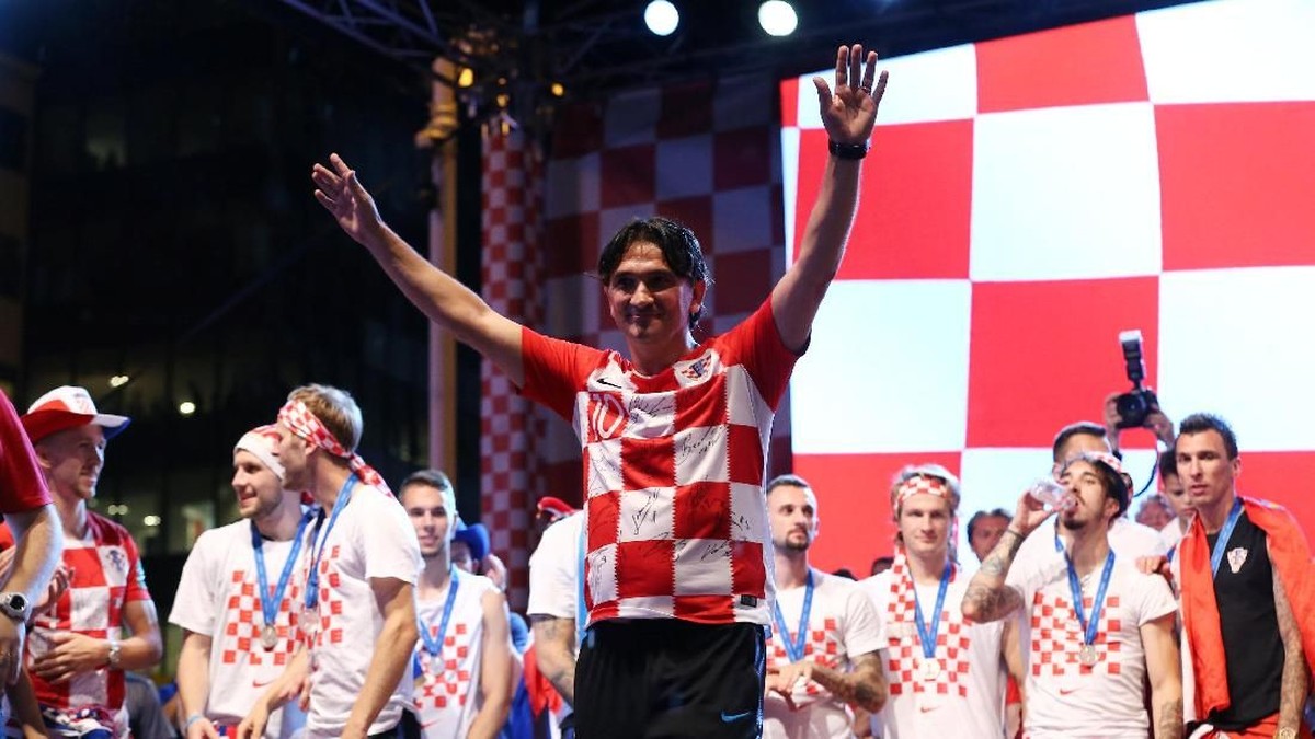 Zlatko Dalic begitu bangga bisa memimpin timnas Kroasia (Foto: Antonio Bronic/Reuters)