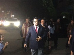 Prabowo Jenguk SBY di RSPAD