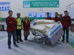 Mahasiswa UMY Ciptakan Kasur Pintar Berteknologi Miring-Miring Sehat