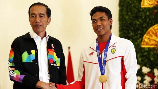 Presiden Jokowi Sambut The Flash Indonesia di Istana Bogor