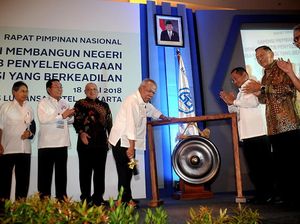 Menteri Basuki Buka Rapimnas Gapensi