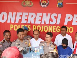 Polisi Sita 17 Paket Sabu dari Bandar di Bojonegoro
