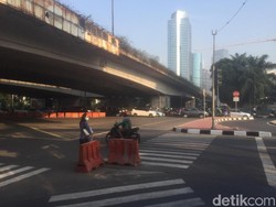 Imbas Uji Coba Ganjil-Genap, Mampang Prapatan Ramai Lancar