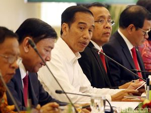 Jokowi Buka Sidang Kabinet RAPBN 2019