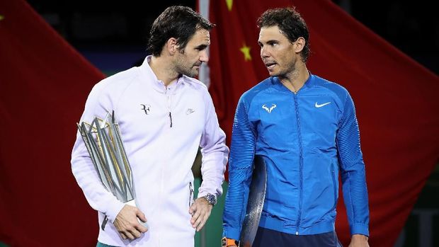 Roger Federer dan Rafael Nadal