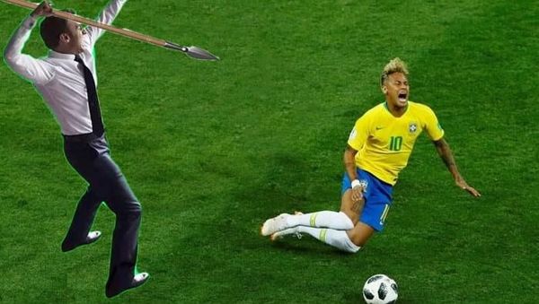 Meme Kocak Selebrasi Presiden Prancis di Piala Dunia