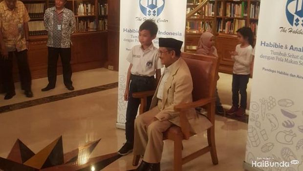 Ini Pesan BJ Habibie untuk Anak-anak Indonesia