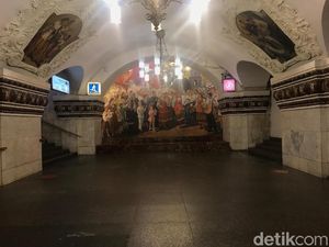 Metro, Keindahan Tersembunyi di Bawah Tanah Moskow
