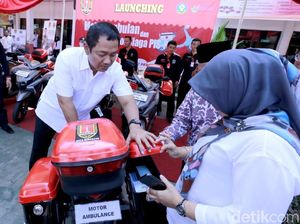 Ngeng! Semarang Kini Punya Ambulance Motor Untuk Keadaan Darurat