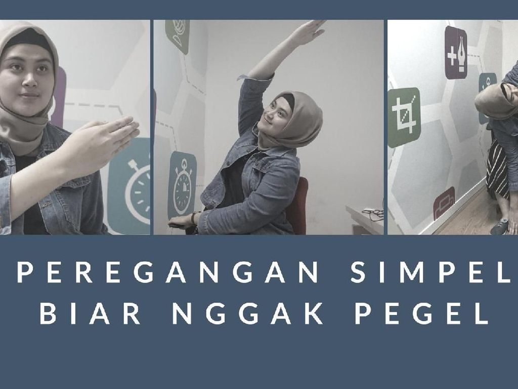 Peregangan Simpel Buat Kamu yang Pegel Seharian Duduk di Kantor Peregangan Simpel Buat Kamu yang Pegel Seharian Duduk di Kantor