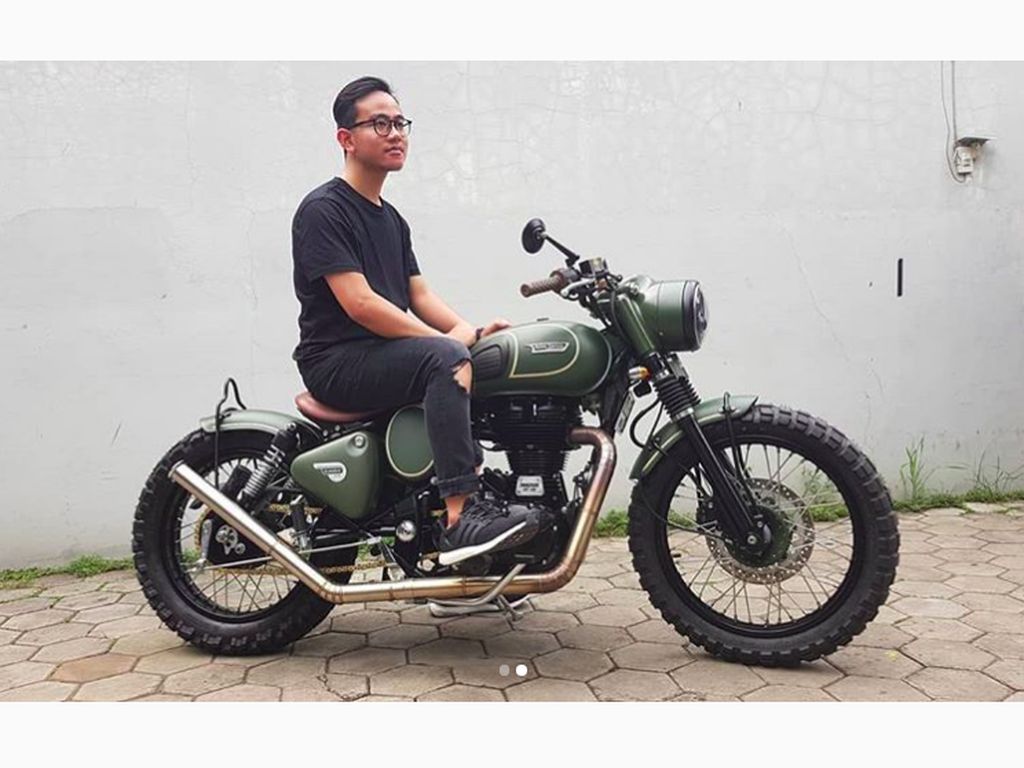Ini Motor Modifikasi Baru Milik Putra Jokowi Ini Motor Modifikasi Baru Milik Putra Jokowi