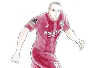 Fernando Torres dan Andres Iniesta dalam Nuansa Kapten Tsubasa