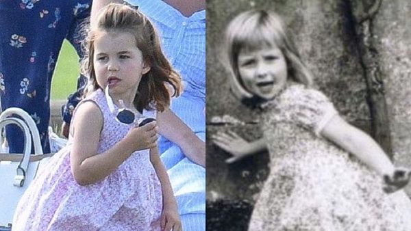Mirip Banget! Foto Masa Kecil Lady Diana dan Putri Charlotte
