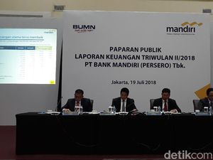 Laba Mandiri Naik 28,7% Jadi Rp 12,2 T
