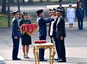 Pesan Jokowi ke Perwira Remaja TNI-Polri: Beri Bangsa yang Terbaik