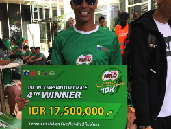 Atlet Triathlon Asian Games Ikut Lari di #MILOJI10K