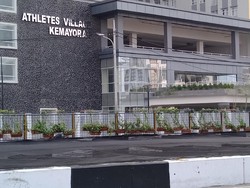 Demi Asian Games, Kali di Dekat Wisma Atlet Kemayoran Ditutup Waring