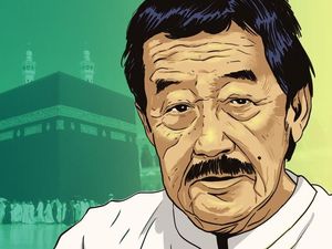 Tulah Bob Hasan Saat Naik Haji