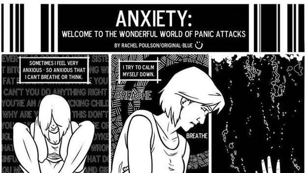 Komik-Komik Ini Gambarkan Bagaimana Rasanya Mengidap Gangguan Cemas Komik-Komik Ini Gambarkan Bagaimana Rasanya Mengidap Gangguan Cemas