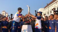 BNI Memulai Asian Games Torch Relay dari Titik KM  Bni Memulai Asian Games Torch Relay Dar Bni Memulai Asian Games Torch Relay Dari Titik Km 0 Yogyakarta