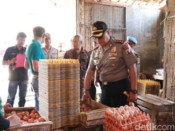 Harga Telur di Tuban Mahal, Satgas Pangan Turun ke Pasar