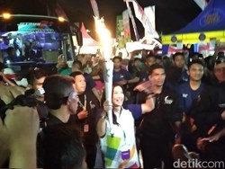 Dari Blitar, Obor Asian Games Bermalam di Malang, Lanjut ke Bromo